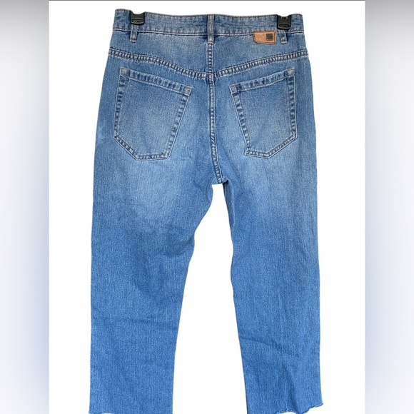 Roxy jeans straight Classic Blue Denim Jeans size 28 cotton - Picture 2 of 8